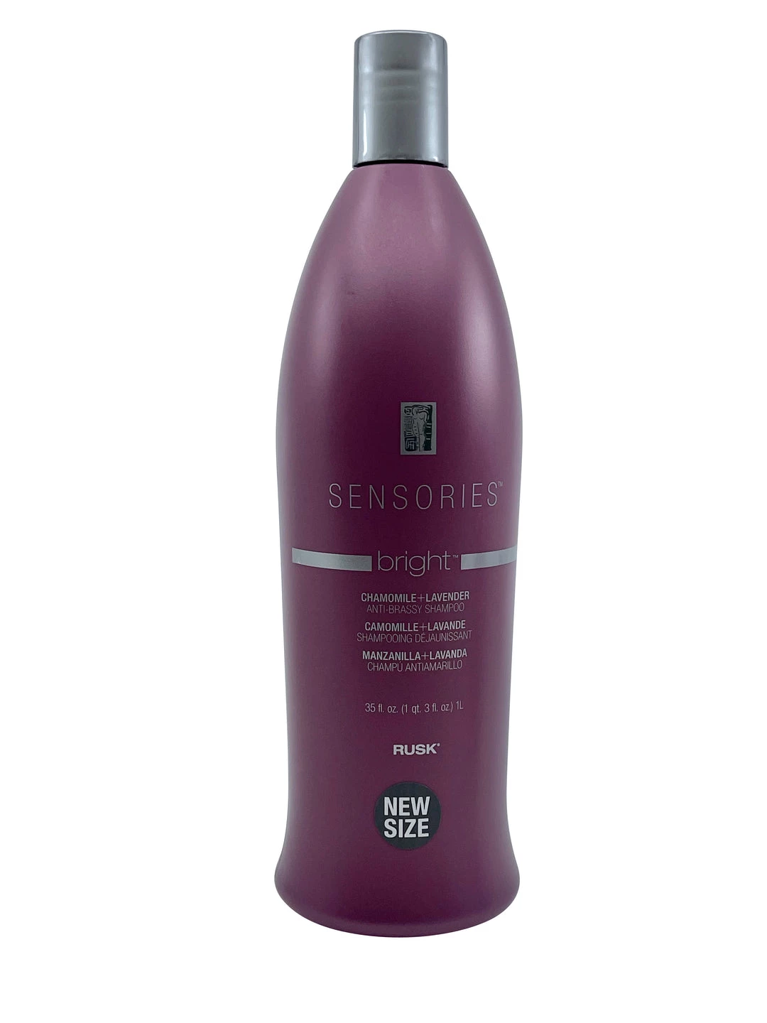 Rusk Sensories Bright Anti Brassy Shampoo 35 OZ 3 Rusk Sensories Bright Anti Brassy Shampoo 35 OZ