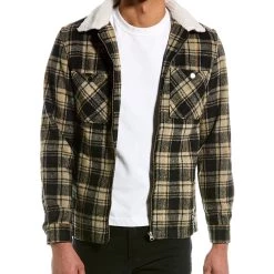 WeSC Liam Fleece Shirt Jacket - men
