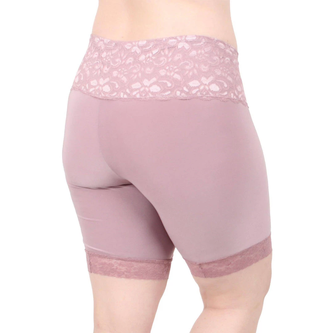 Undersummers by CarrieRae Lace Anti Chafing Shortlette Slipshort 9" - women 5 Undersummers by CarrieRae Lace Anti Chafing Shortlette Slipshort 9" - women - Image 3