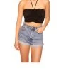 Susana Monaco Gathered Front Halter Crop Top in Black - women 2 Susana Monaco Gathered Front Halter Crop Top in Black - women -Vitamin A shop 1d797c84622b46798d9f42f2e6af6da1 1080x