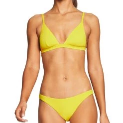 Vitamin A V-Neck Moss Top - women