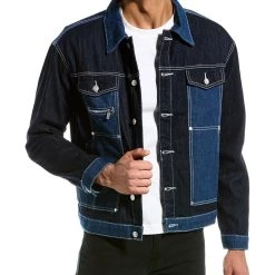 WeSC Mixed Trucker Jacket - men
