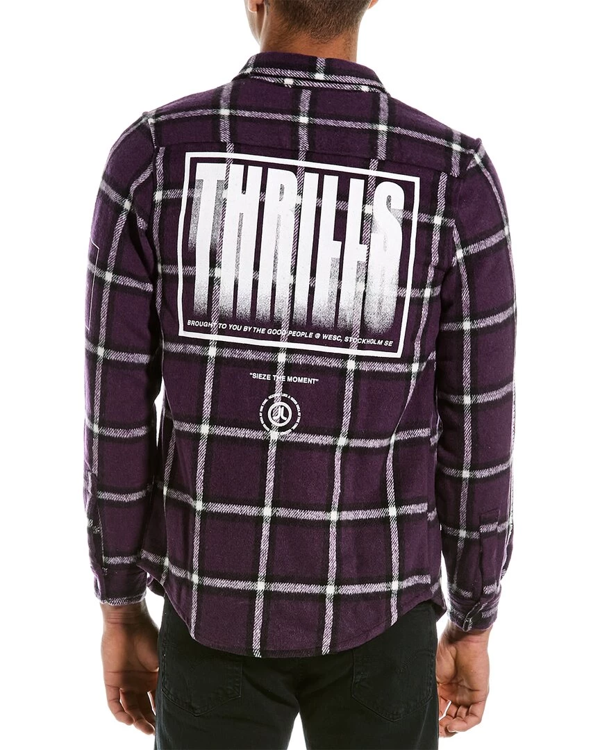 WeSC Oden Thrills Fleece Shirt - men 4 WeSC Oden Thrills Fleece Shirt - men - Image 2