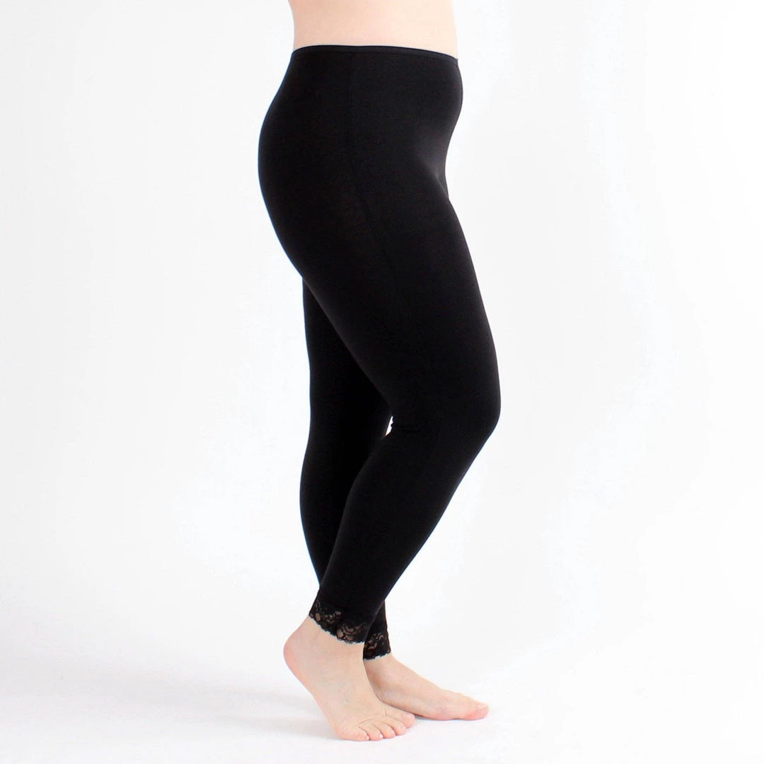 Undersummers by CarrieRae Lux Cotton Long Underwear Legging 28" - women 7 Undersummers by CarrieRae Lux Cotton Long Underwear Legging 28" - women - Image 5