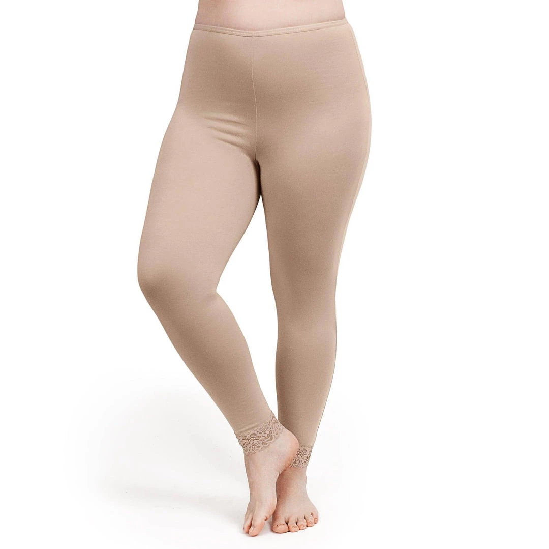 Undersummers by CarrieRae Lux Cotton Long Underwear Legging 28" - women 9 Undersummers by CarrieRae Lux Cotton Long Underwear Legging 28" - women - Image 7