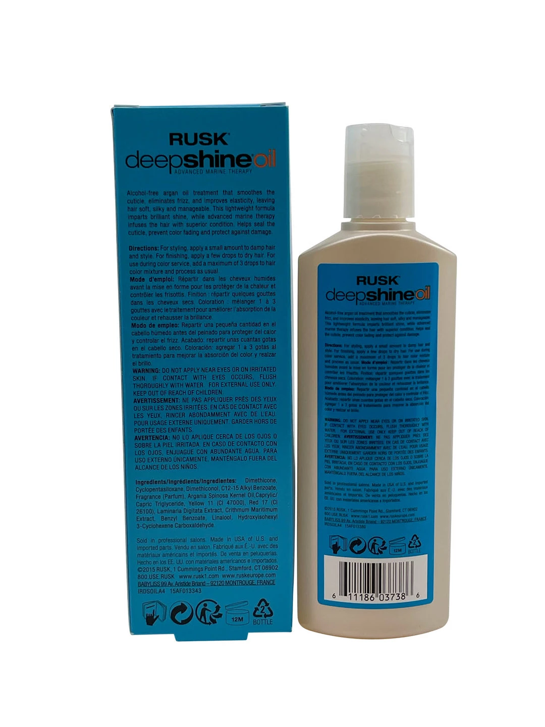 Rusk Deep Shine Oil Protective Oil Treatment 4 OZ 5 Rusk Deep Shine Oil Protective Oil Treatment 4 OZ - Image 3