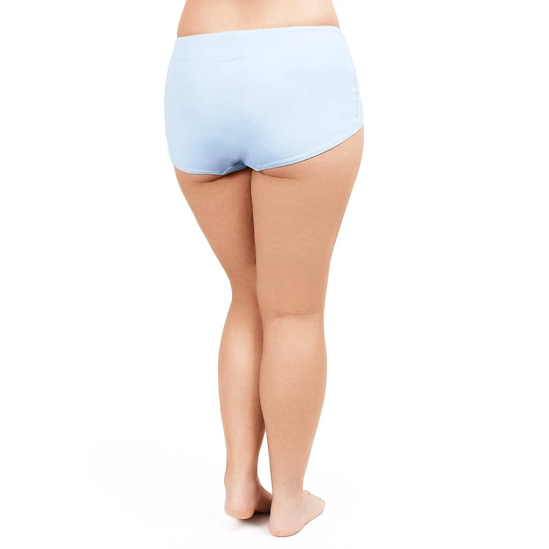 Undersummers by CarrieRae Lux Cotton High Waist Boyshort Brief - women 4 Undersummers by CarrieRae Lux Cotton High Waist Boyshort Brief - women - Image 2