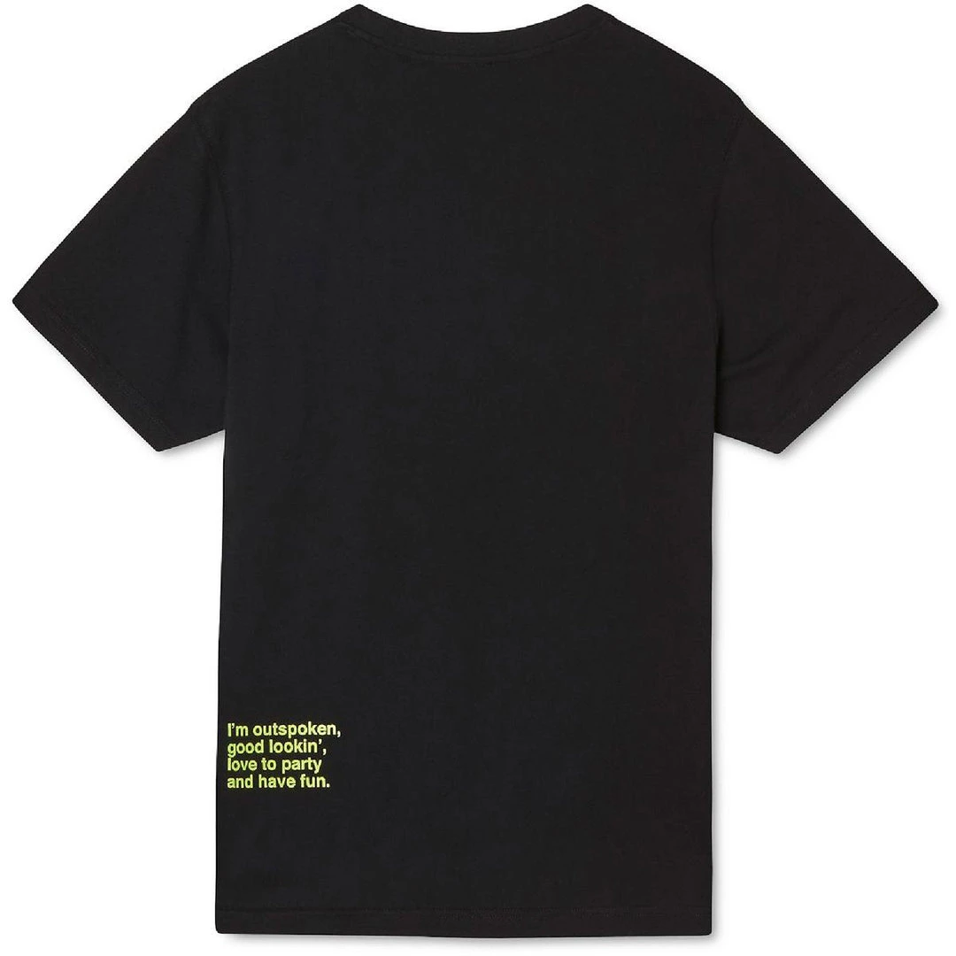 WeSC Max Love To Pawty Mens Cotton Casual Graphic T-Shirt 4 WeSC Max Love To Pawty Mens Cotton Casual Graphic T-Shirt - Image 2