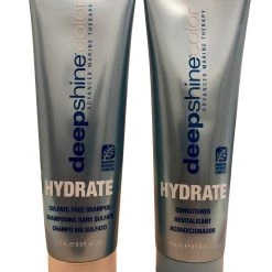 Rusk Deepshine Color Hydrate Shampoo & Conditioner Set 8.5 OZ Each