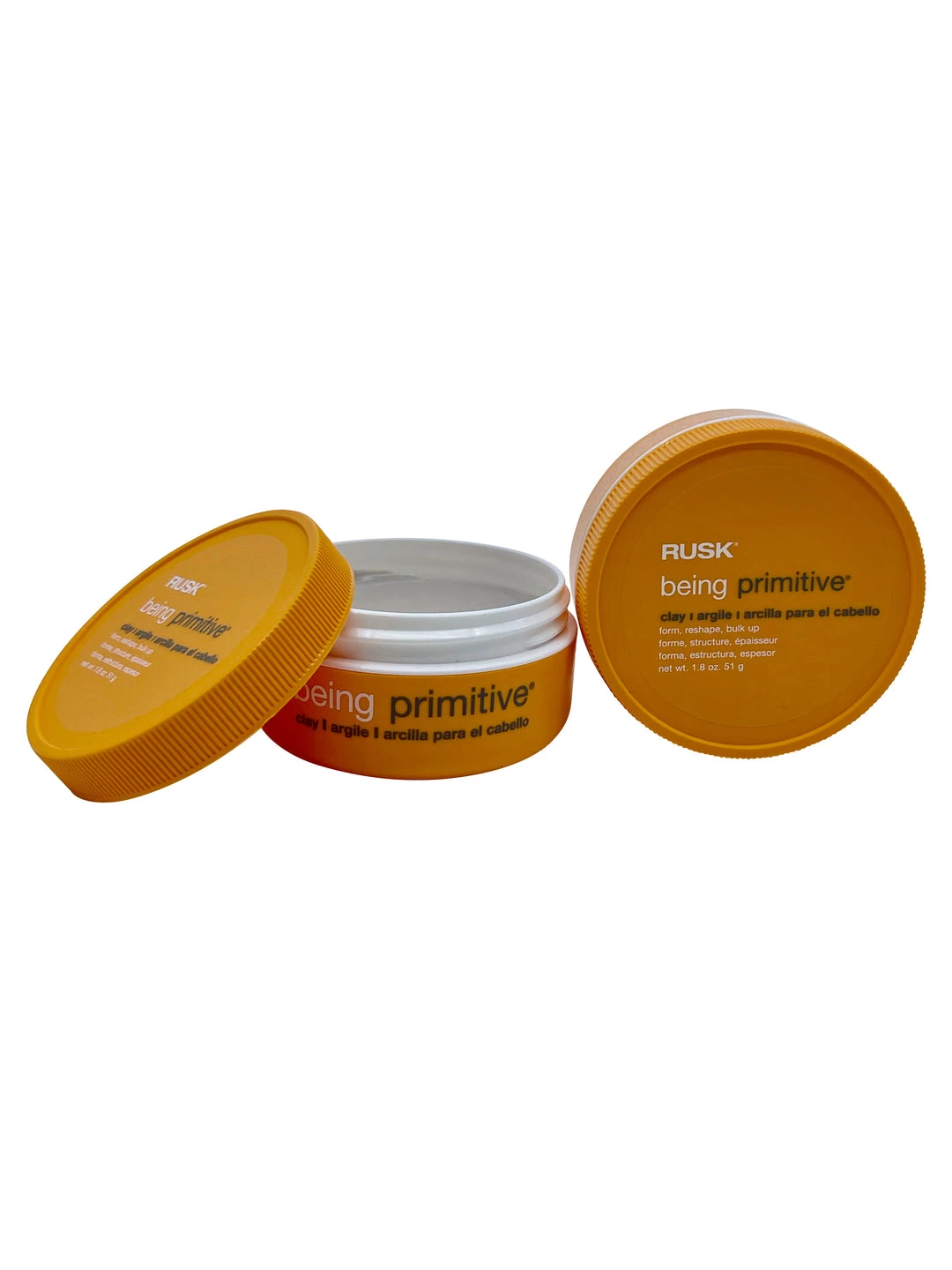 Rusk Being Primitive Clay 1.8 OZ Set of 2 3 Rusk Being Primitive Clay 1.8 OZ Set of 2