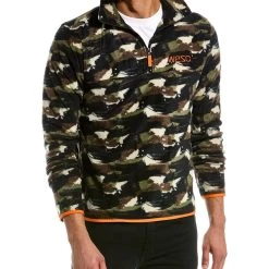 WeSC Mitch 1/4-Zip Polar Fleece Pullover - men