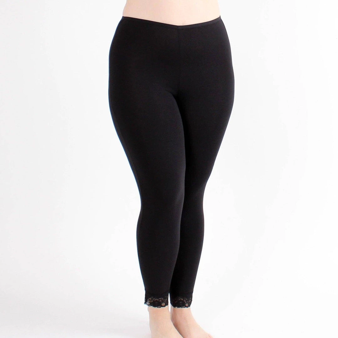 Undersummers by CarrieRae Lux Cotton Long Underwear Legging 28" - women 3 Undersummers by CarrieRae Lux Cotton Long Underwear Legging 28" - women