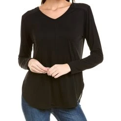 Joan Vass Mixed Knit Top - women