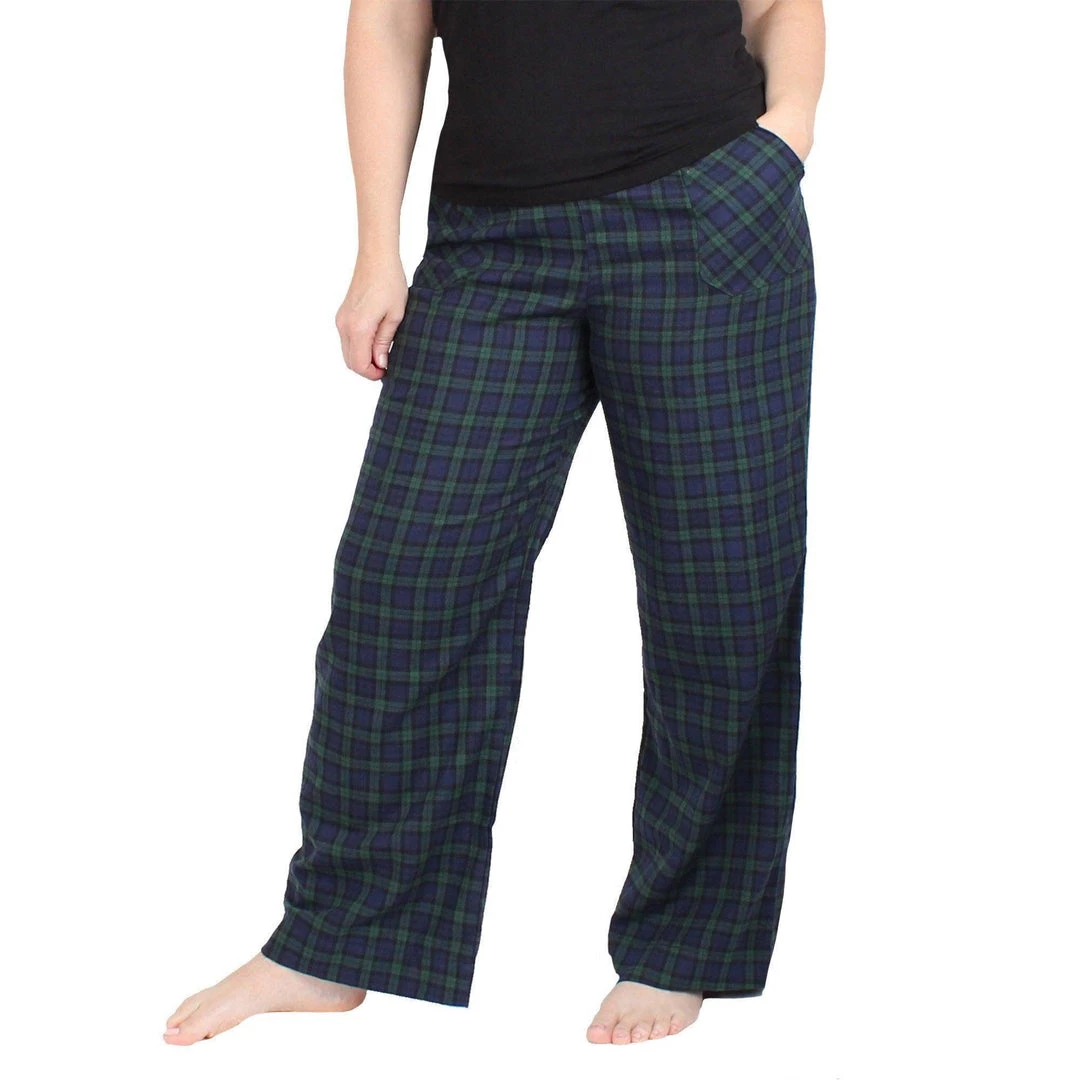 Undersummers by CarrieRae Plaid Flannel Lounge Pant - women 4 Undersummers by CarrieRae Plaid Flannel Lounge Pant - women - Image 2