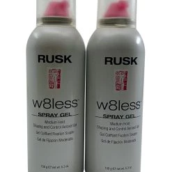 Rusk W8less Spray Gel Medium Hold 5.3 OZ Set of 2