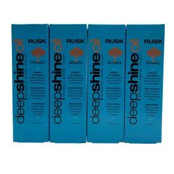 Rusk Deep Shine Oil Protective Oil Treatment 4 OZ Set of 4