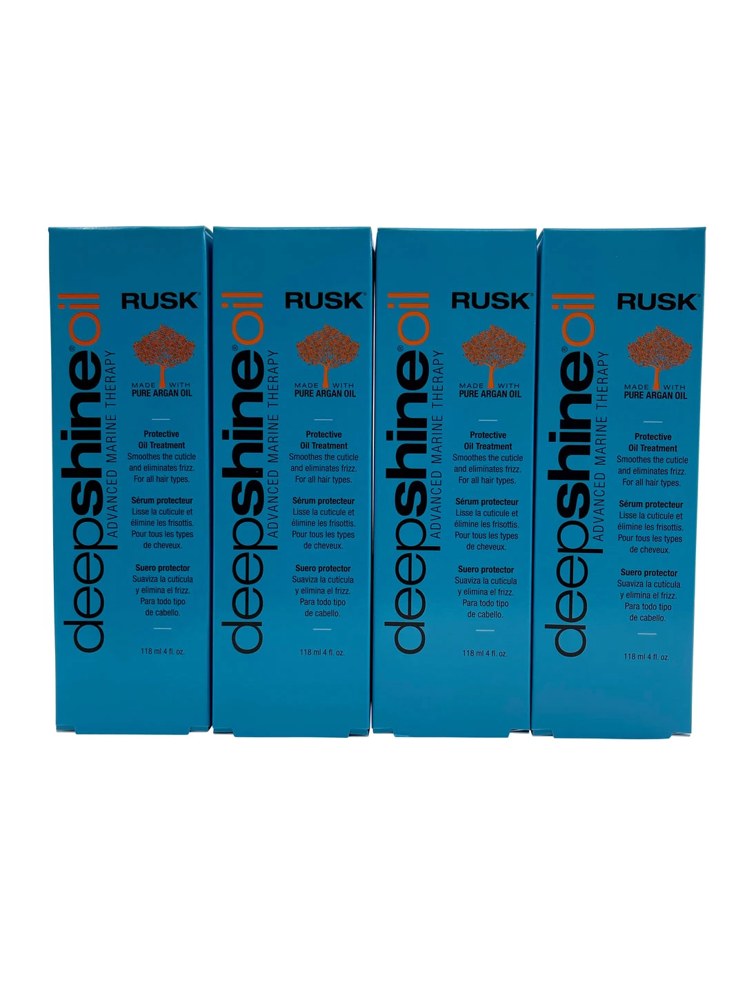 Rusk Deep Shine Oil Protective Oil Treatment 4 OZ Set of 4 3 Rusk Deep Shine Oil Protective Oil Treatment 4 OZ Set of 4