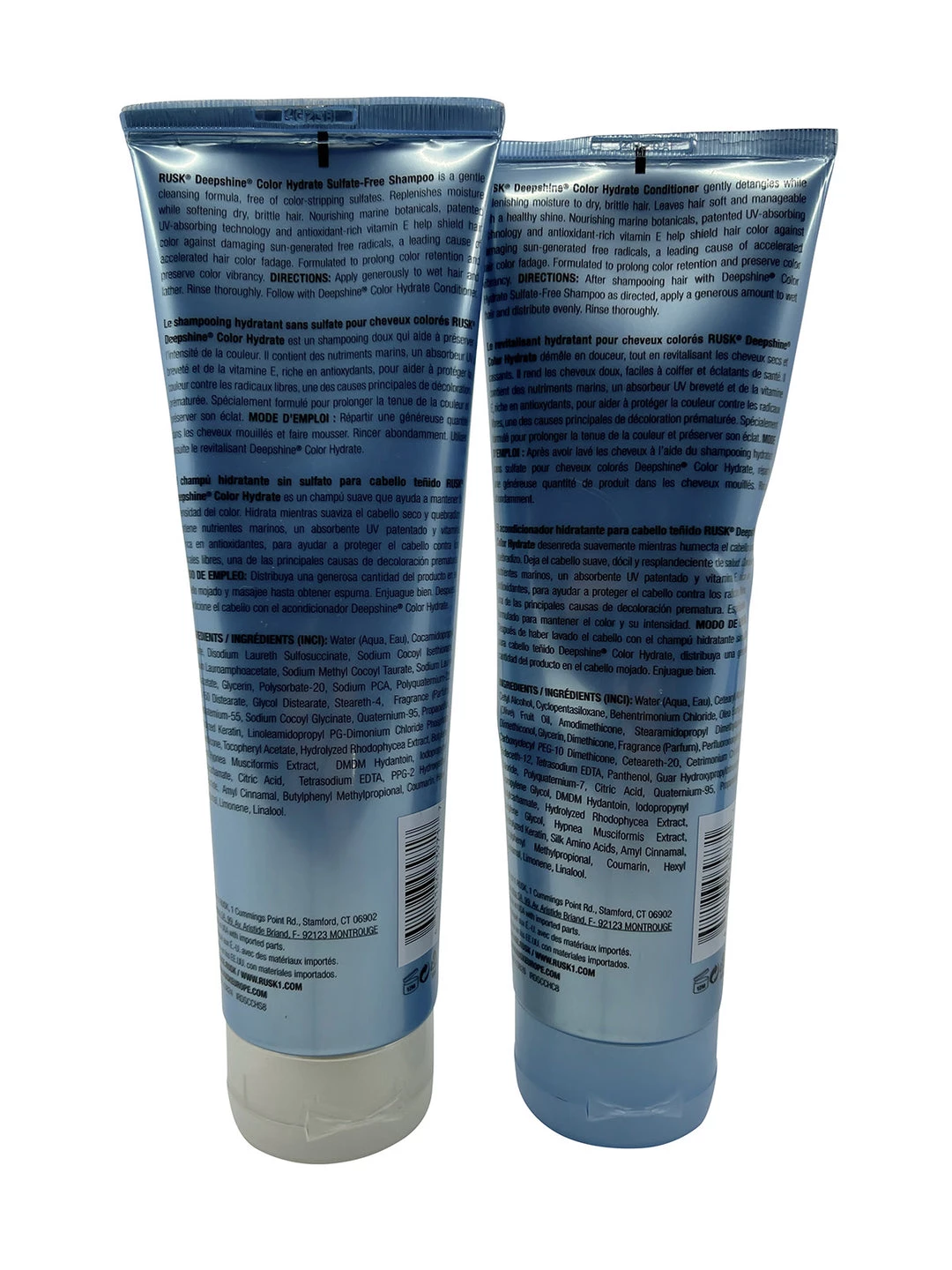 Rusk Deepshine Color Hydrate Shampoo & Conditioner Set 8.5 OZ Each 4 Rusk Deepshine Color Hydrate Shampoo & Conditioner Set 8.5 OZ Each - Image 2