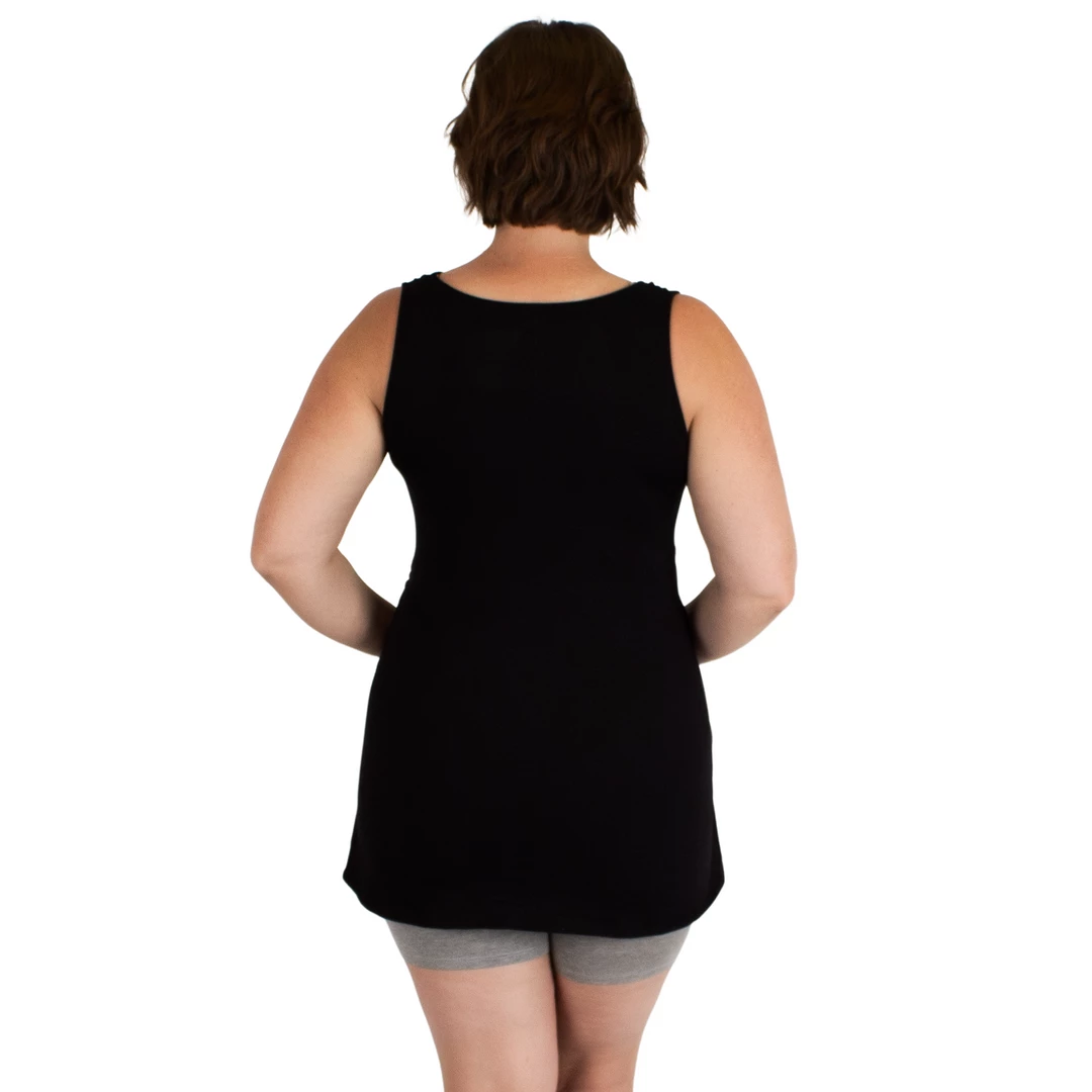 Undersummers by CarrieRae Lux Cotton Faux Wrap Pajama Top - women 5 Undersummers by CarrieRae Lux Cotton Faux Wrap Pajama Top - women - Image 3