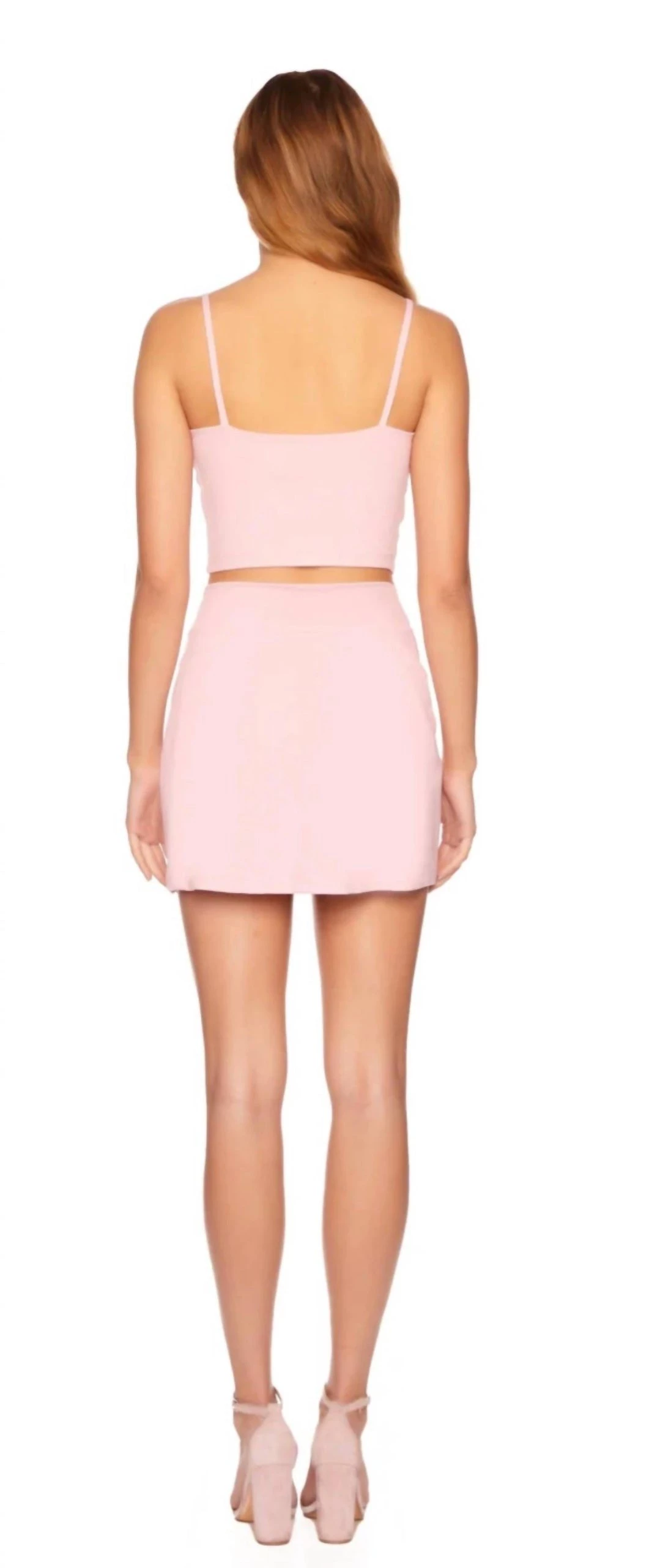 Susana Monaco Pink A Line Skirt in Pink - women 4 Susana Monaco Pink A Line Skirt in Pink - women - Image 2