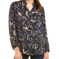 Joan Vass V-Neck Blouse - women